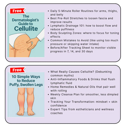 🔥Limited Time 50% OFF🔥 Cellulite Muscle Massager Roller for Men & Women | High-Density Polypropylene Skin Friendly Material |