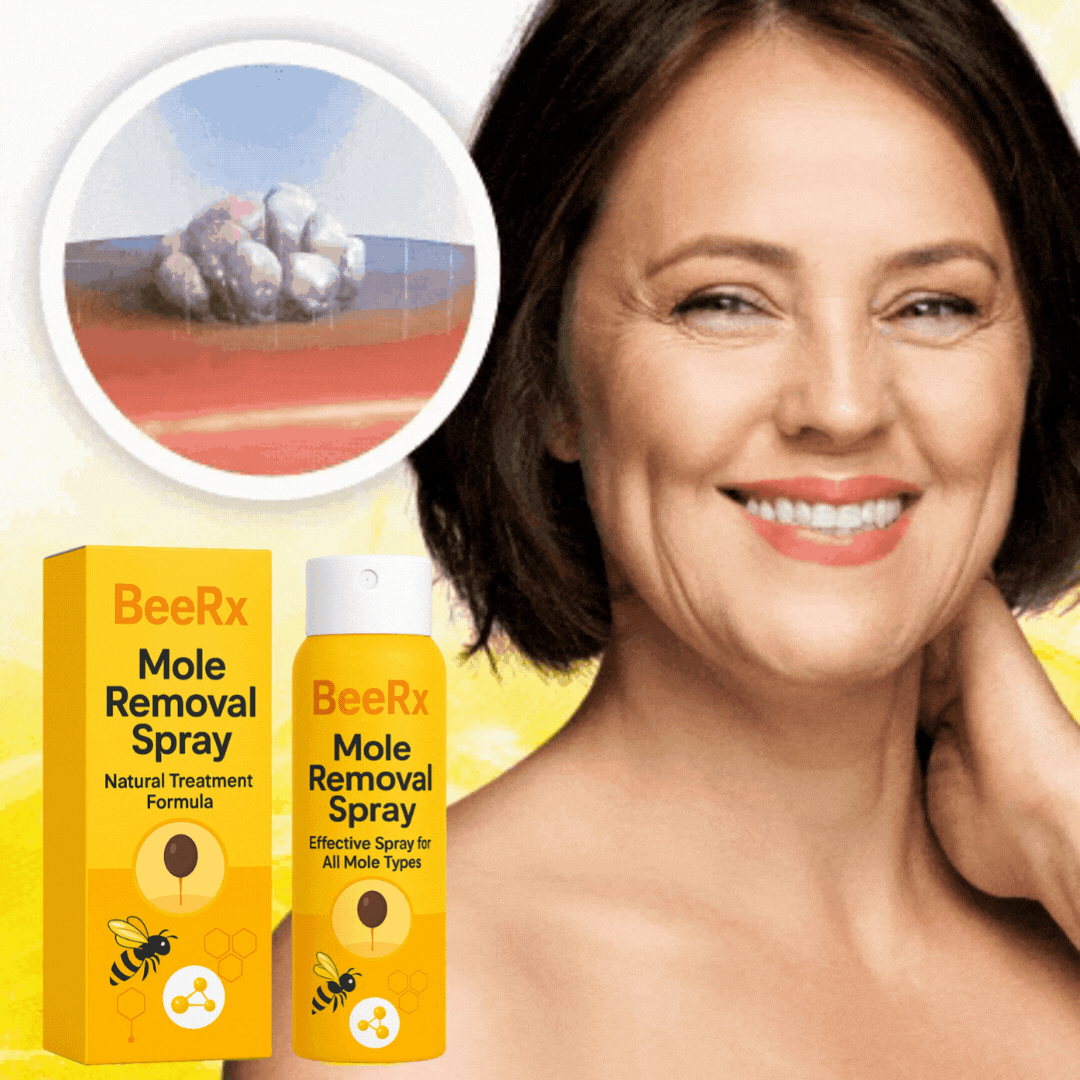 Mole Removal Spray completely removes skin tags in just 7 days and promotes natural skin regeneration!