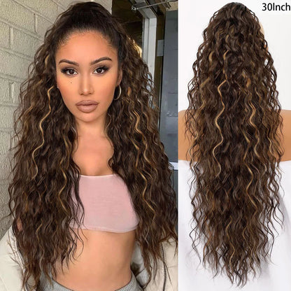 ✨ First 100 :2nd ltem 60% Off⚡Clip-in Big Wavy Ponytail Extension