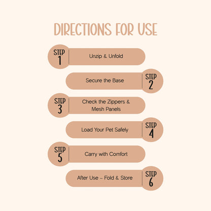 Luxury Pet Carrier Bag | Airline-Friendly Design