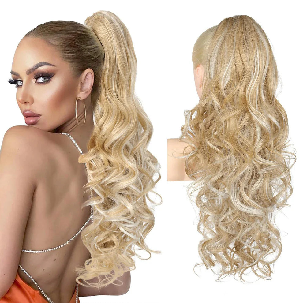 ✨ First 100 :2nd ltem 60% Off⚡Clip-in Big Wavy Ponytail Extension