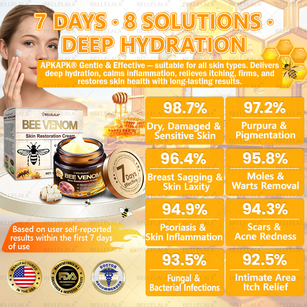 Hot Save 🥇 𝖡𝖾𝖾 𝗏𝖾𝗇𝗈𝗆 𝖲𝗄𝗂𝗇 𝖱𝖾𝗌𝗍𝗈𝗋𝖺𝗍𝗂𝗈𝗇 𝖢𝗋𝖾𝖺𝗆