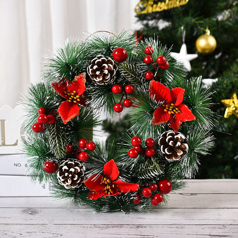 Christmas Wreath-Pine cone series