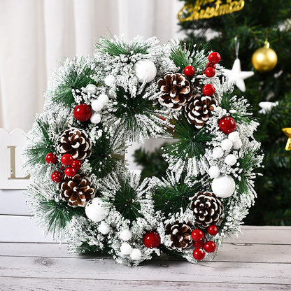 Christmas Wreath-White snow model